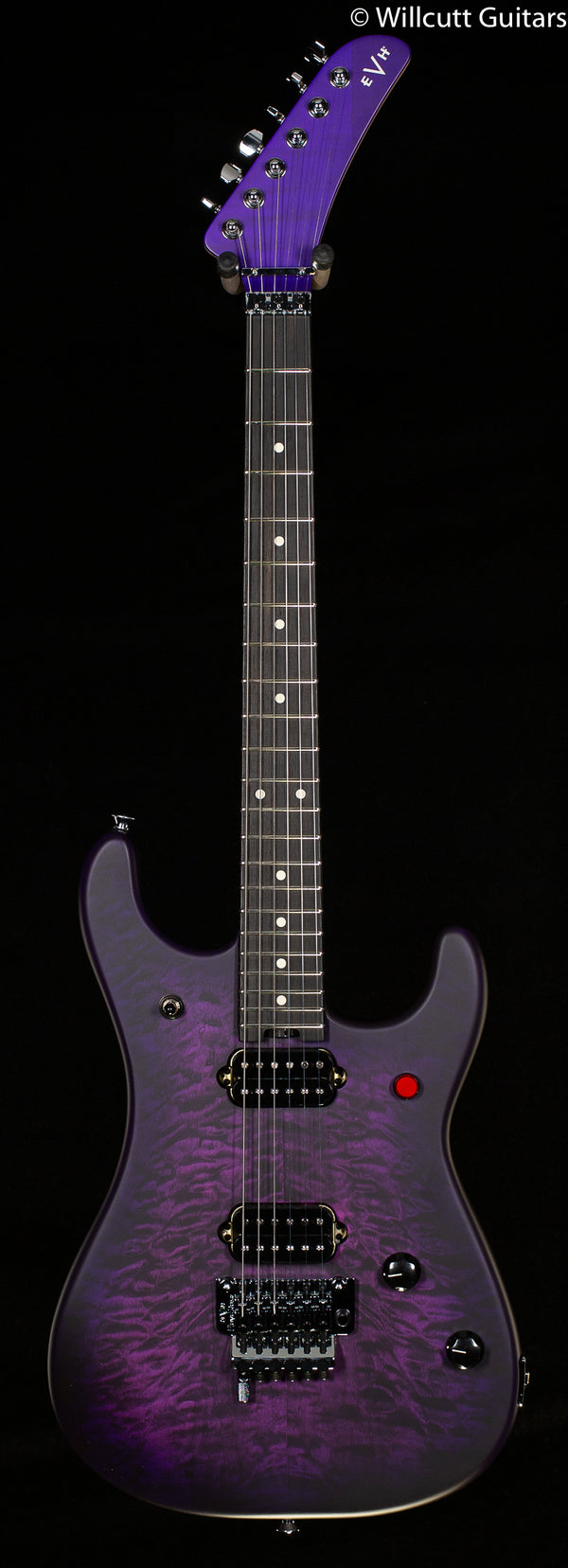 ギター EVH 5150 Deluxe Black Burst 5150™ Series :: 5150® Series Deluxe Poplar Burl, Ebony