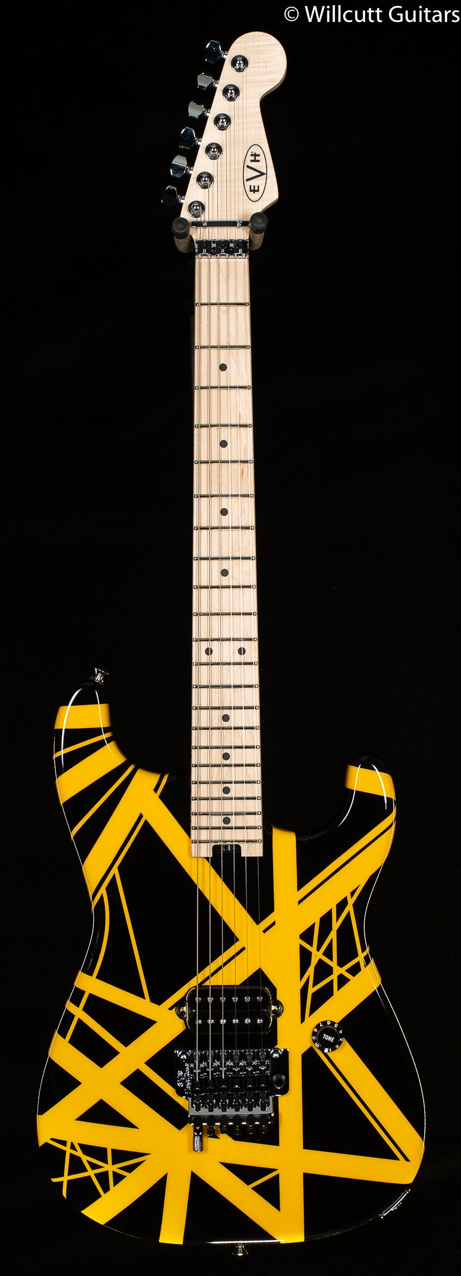 Evh striped series black and deals yellow