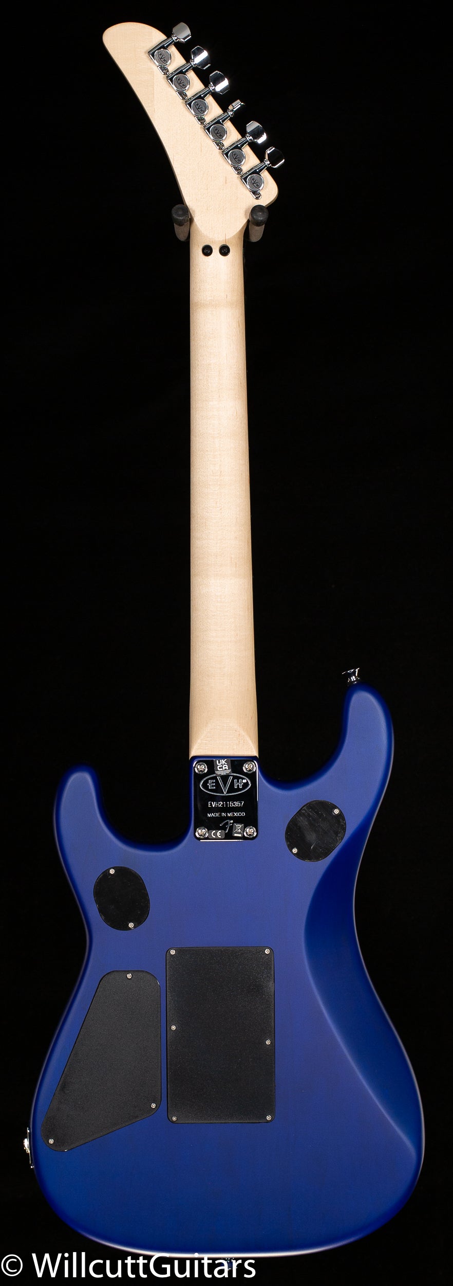 EVH 5150 Series Deluxe Poplar Burl Ebony Fingerboard Aqua Burst (357)