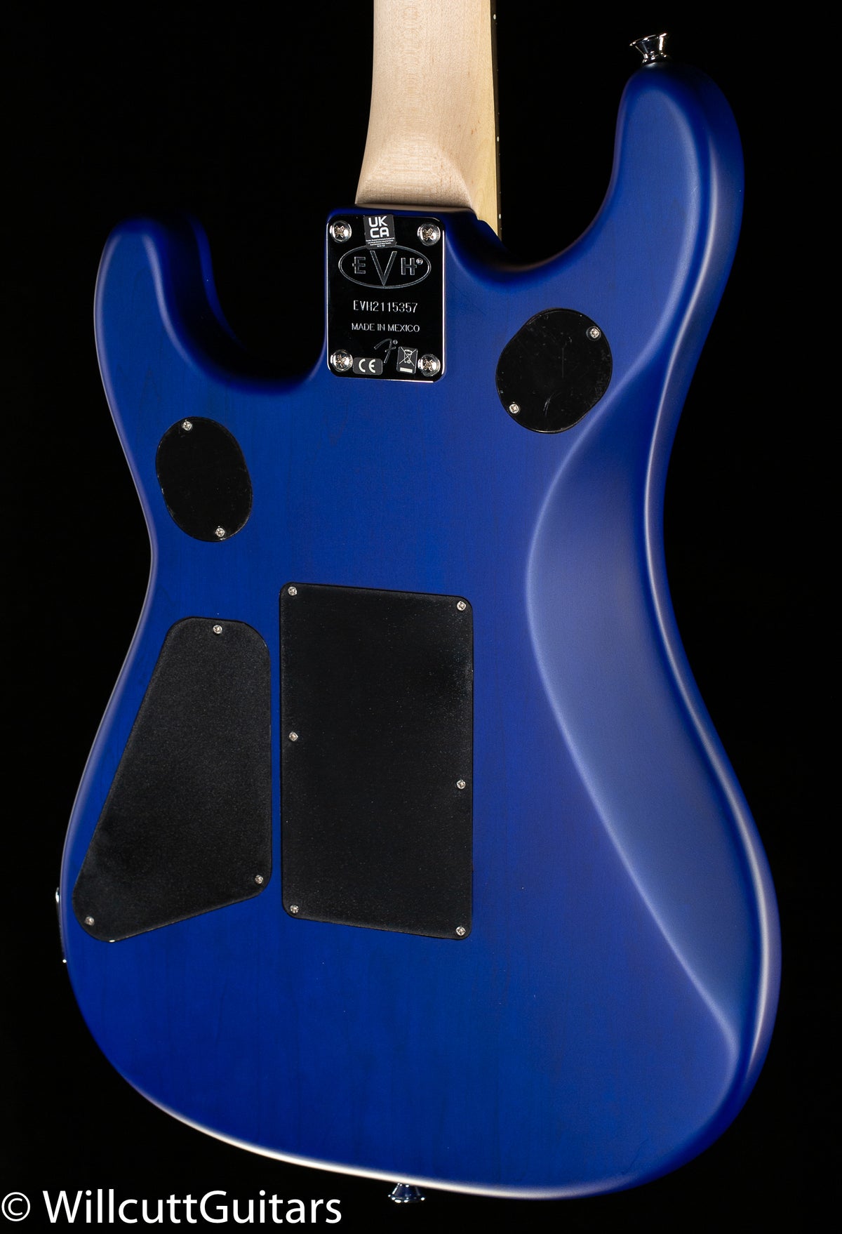 EVH 5150 Series Deluxe Poplar Burl Ebony Fingerboard Aqua Burst (357)