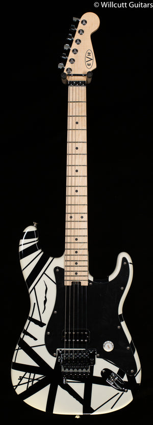 EVH Striped Series White with Black Stripes (621)