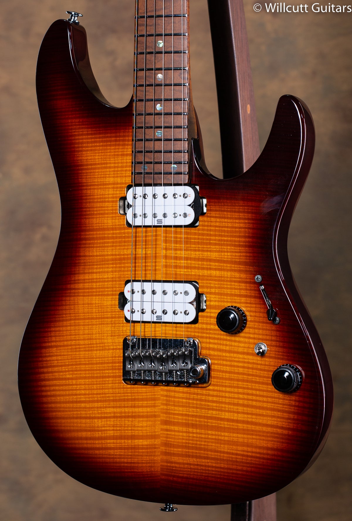 Ibanez AZ2402FF-RRB Prestige Regal Brown Burst