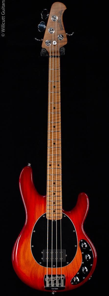 Ernie Ball Music Man Willcutt Limited StingRay Special 4 H Lava Burst Roasted Maple