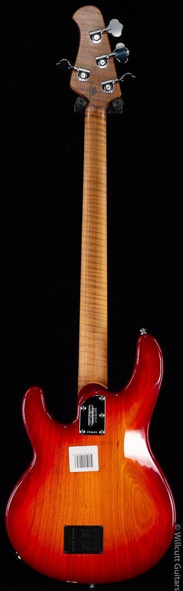 Ernie Ball Music Man Willcutt Limited StingRay Special 4 H Lava Burst Roasted Maple