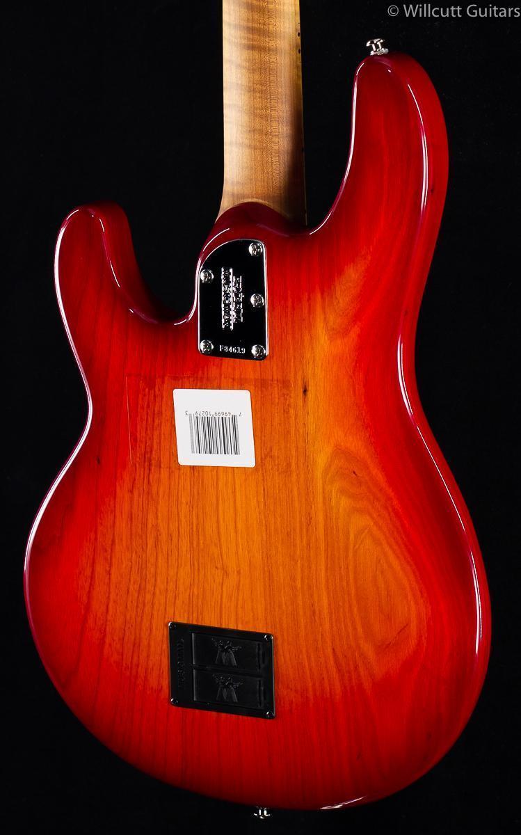 Ernie Ball Music Man Willcutt Limited StingRay Special 4 H Lava Burst Roasted Maple