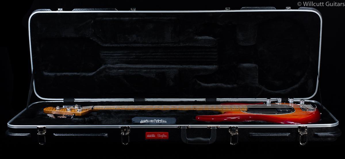 Ernie Ball Music Man Willcutt Limited StingRay Special 4 H Lava Burst Roasted Maple