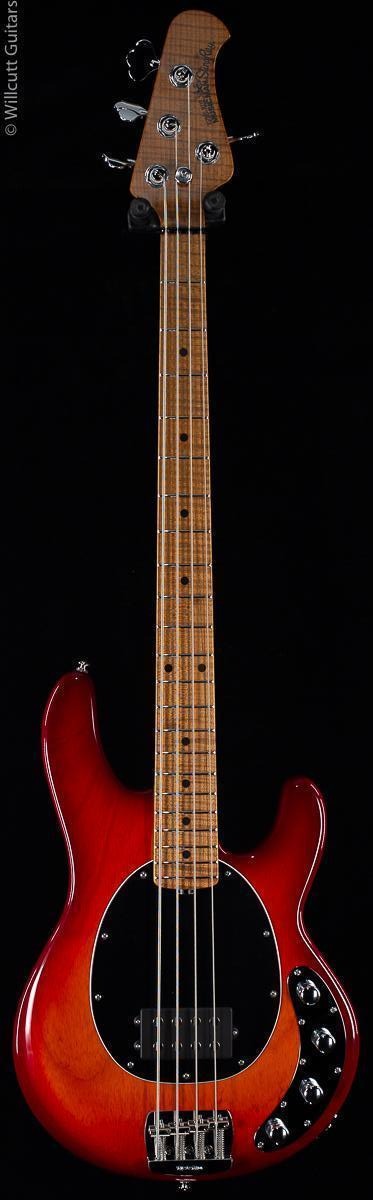 Ernie Ball Music Man Willcutt Limited StingRay Special 4 H Lava Burst Roasted Maple