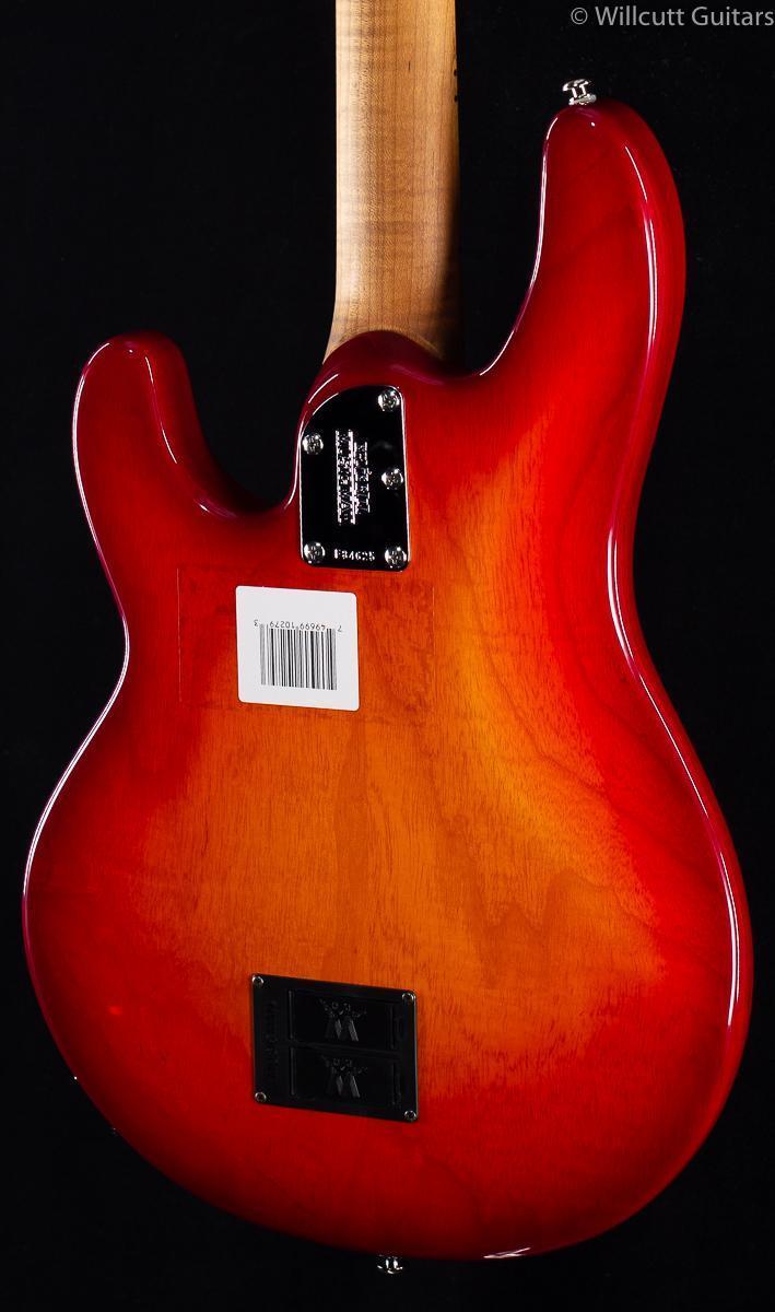 Ernie Ball Music Man Willcutt Limited StingRay Special 4 H Lava Burst Roasted Maple