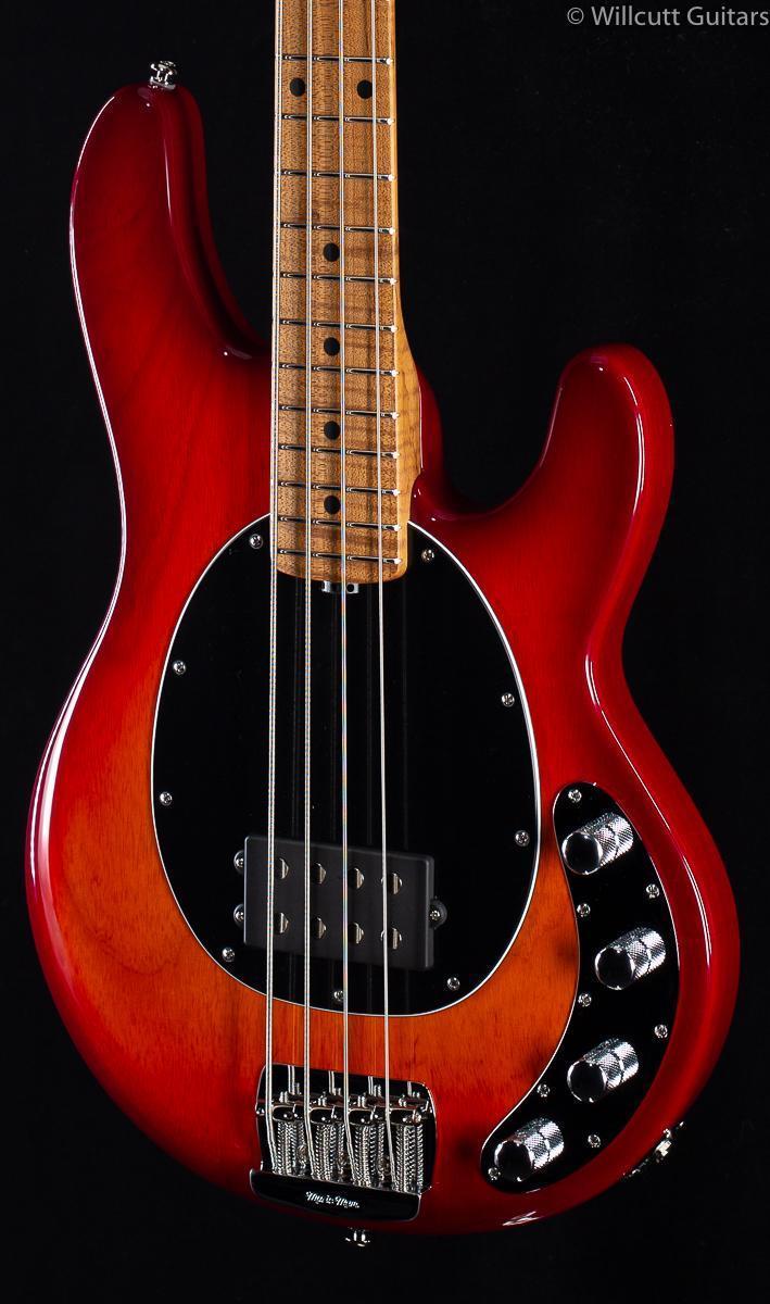 Ernie Ball Music Man Willcutt Limited StingRay Special 4 H Lava Burst Roasted Maple