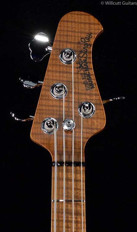 Ernie Ball Music Man Willcutt Limited StingRay Special 4 H Lava Burst Roasted Maple