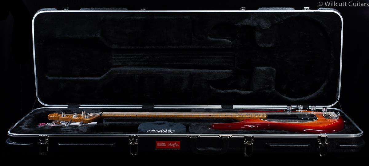 Ernie Ball Music Man Willcutt Limited StingRay Special 4 H Lava Burst Roasted Maple