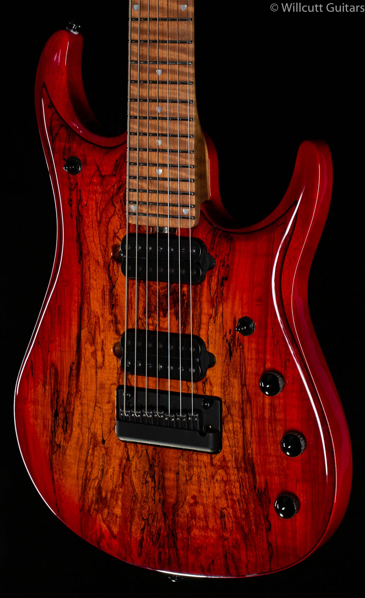 Ernie Ball Music Man JP15 7 String Blood Orange Burst