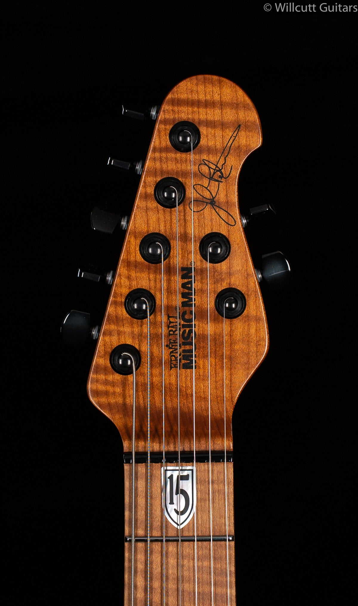 Ernie Ball Music Man JP15 7 String Blood Orange Burst