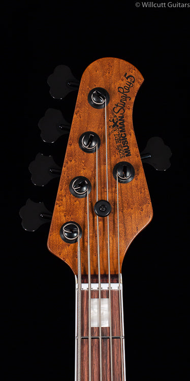 Ernie Ball Music Man BFR Stingray 5 HH Giants Orange Quilt (114)