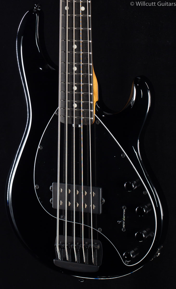 Ernie Ball Music Man StingRay Special 5 Jet Black (586) - Willcutt 