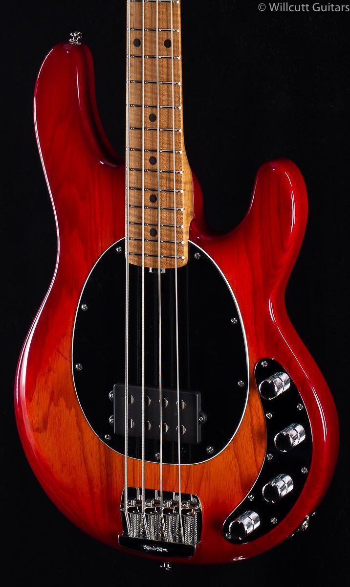 Ernie Ball Music Man Willcutt Limited StingRay Special 4 H Lava Burst Roasted Maple