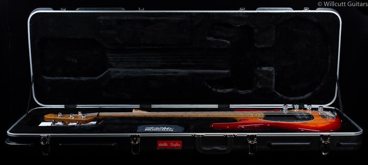 Ernie Ball Music Man Willcutt Limited StingRay Special 4 H Lava Burst Roasted Maple