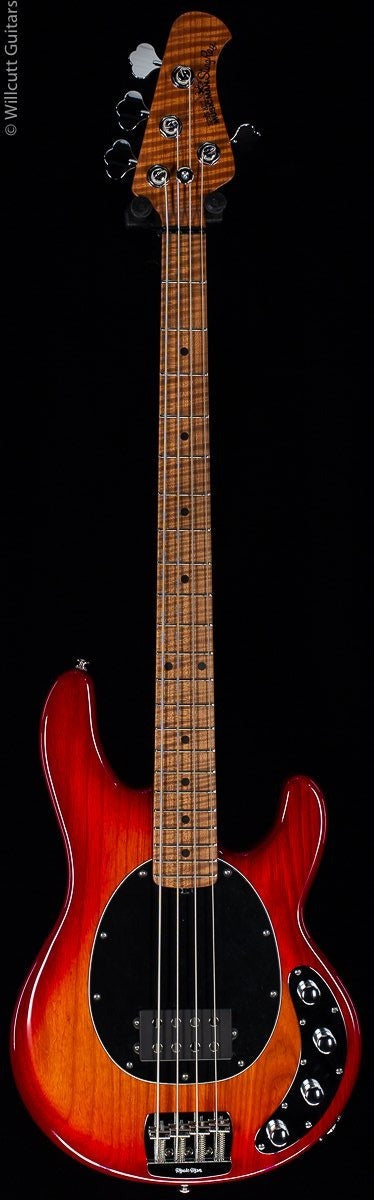 Ernie Ball Music Man Willcutt Limited StingRay Special 4 H Lava Burst Roasted Maple