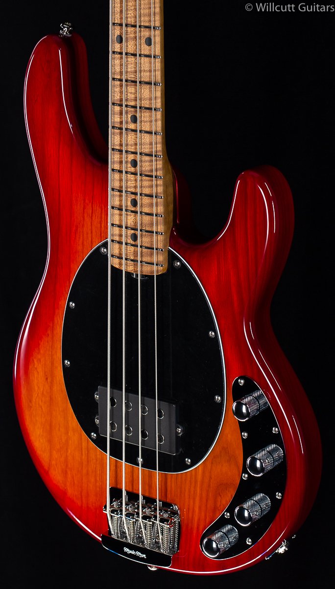 Ernie Ball Music Man Willcutt Limited StingRay Special 4 H Lava Burst Roasted Maple