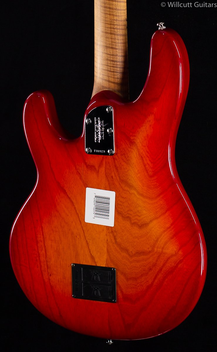 Ernie Ball Music Man Willcutt Limited StingRay Special 4 H Lava Burst Roasted Maple