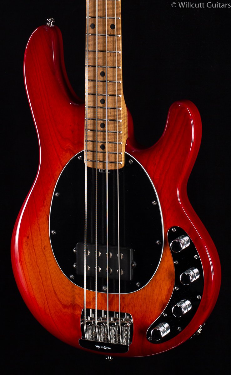 Ernie Ball Music Man Willcutt Limited StingRay Special 4 H Lava Burst Roasted Maple