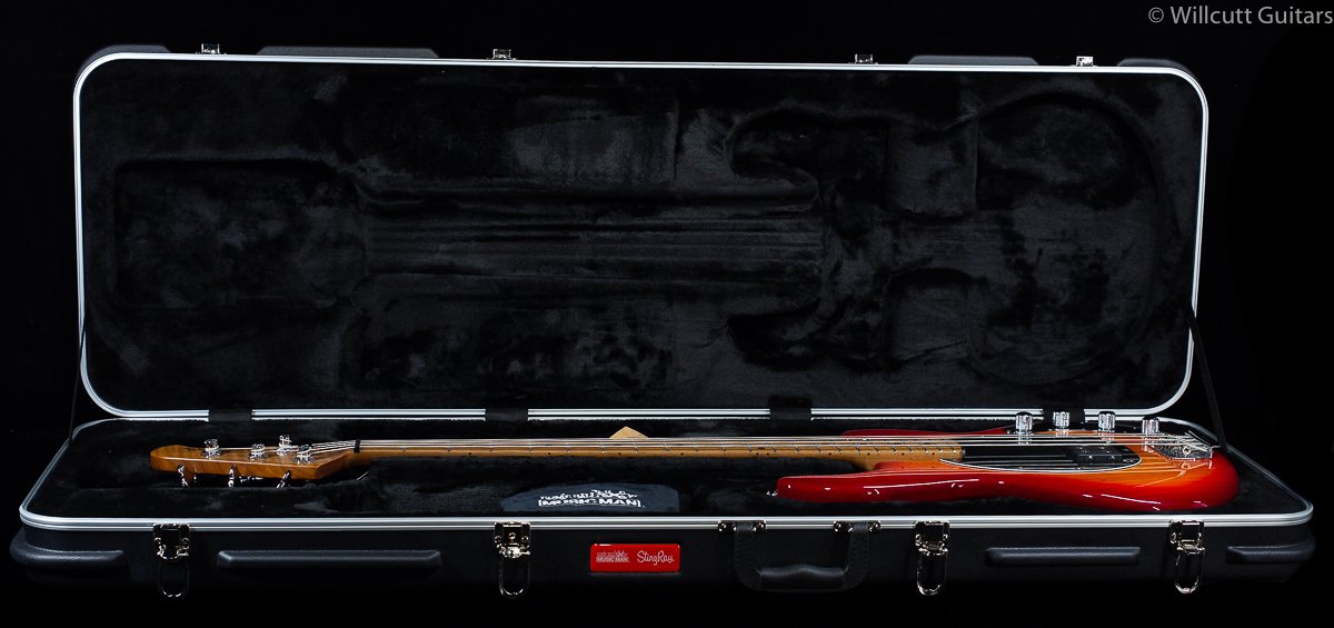 Ernie Ball Music Man Willcutt Limited StingRay Special 4 H Lava Burst Roasted Maple