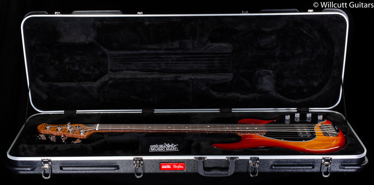 Ernie Ball Music Man StingRay Special 5 H Lava Burst Bass Guitar