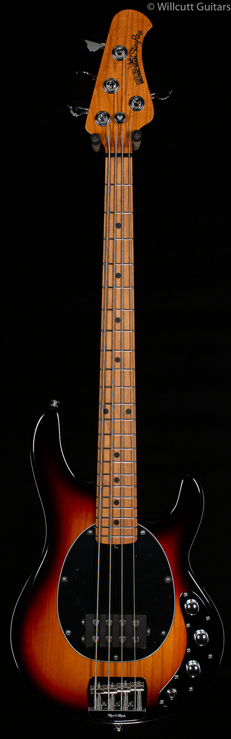 Ernie Ball Music Man Stingray Short Scale Bass Vintage Sunburst