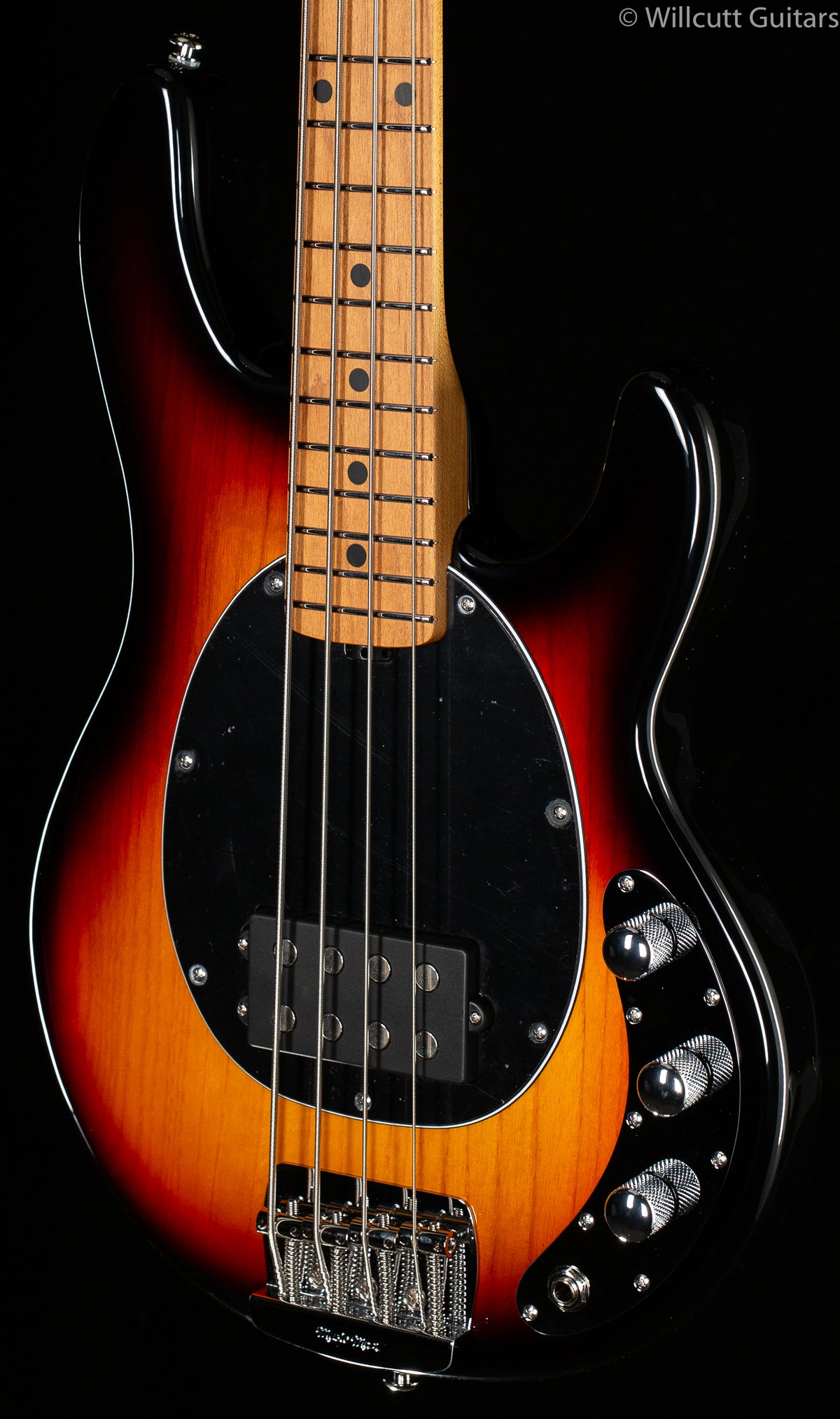 Ernie Ball Music Man Stingray Short Scale Bass Vintage Sunburst