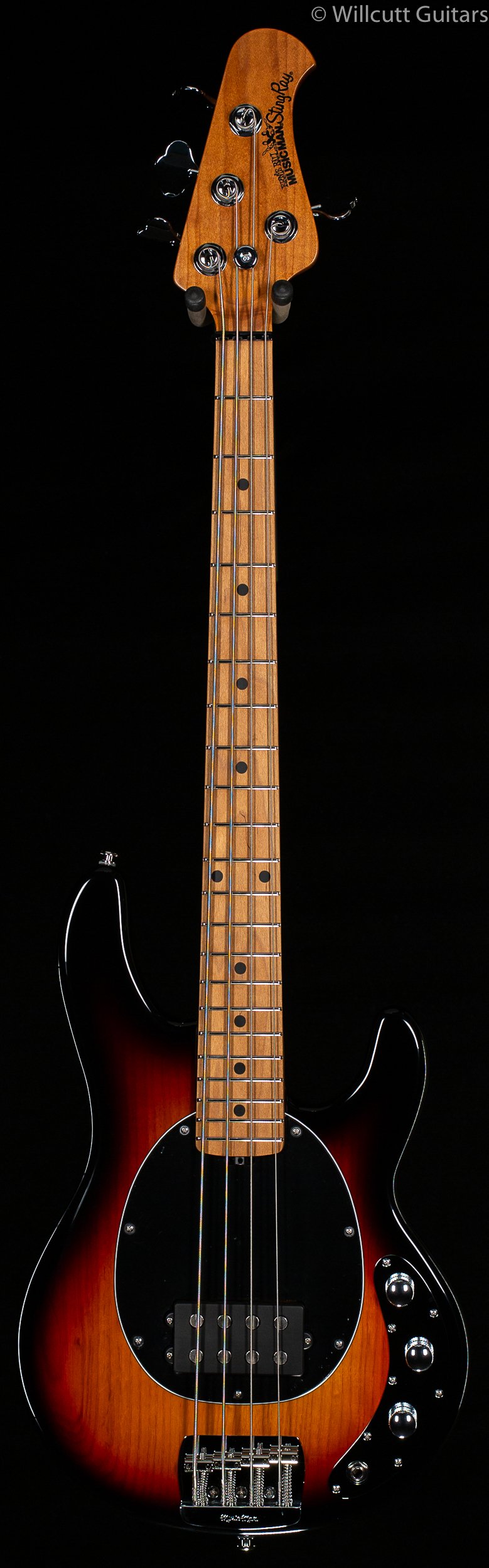 Ernie Ball Music Man Stingray Short Scale Bass Vintage Sunburst