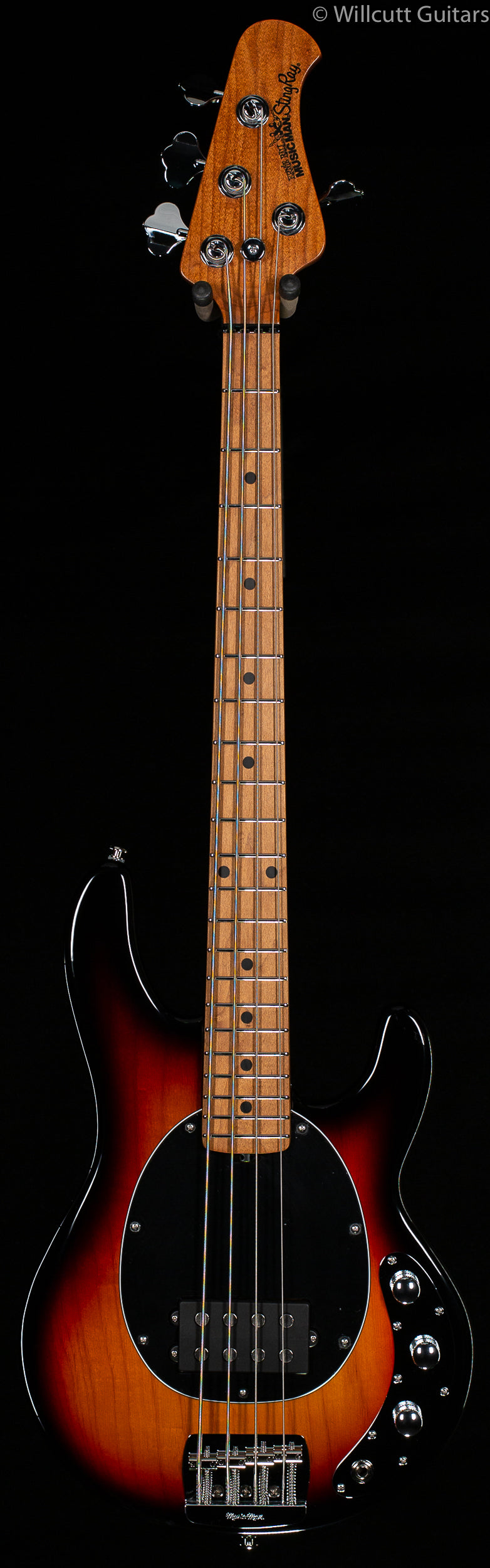 Ernie Ball Music Man Stingray Short Scale Bass Vintage Sunburst