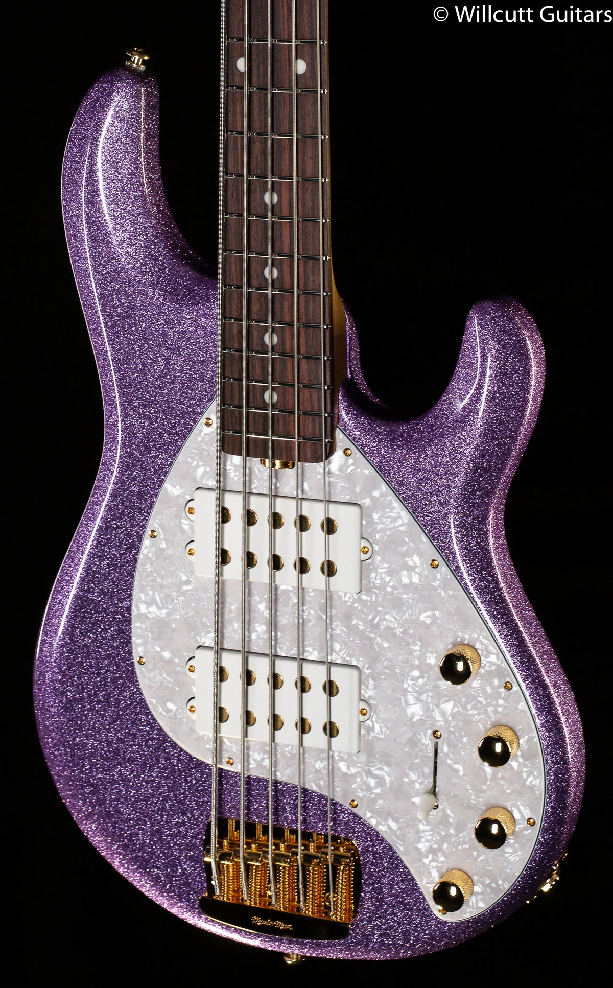 Ernie Ball Music Man Stingray Special 5 HH Amethyst Sparkle Bass Guitar