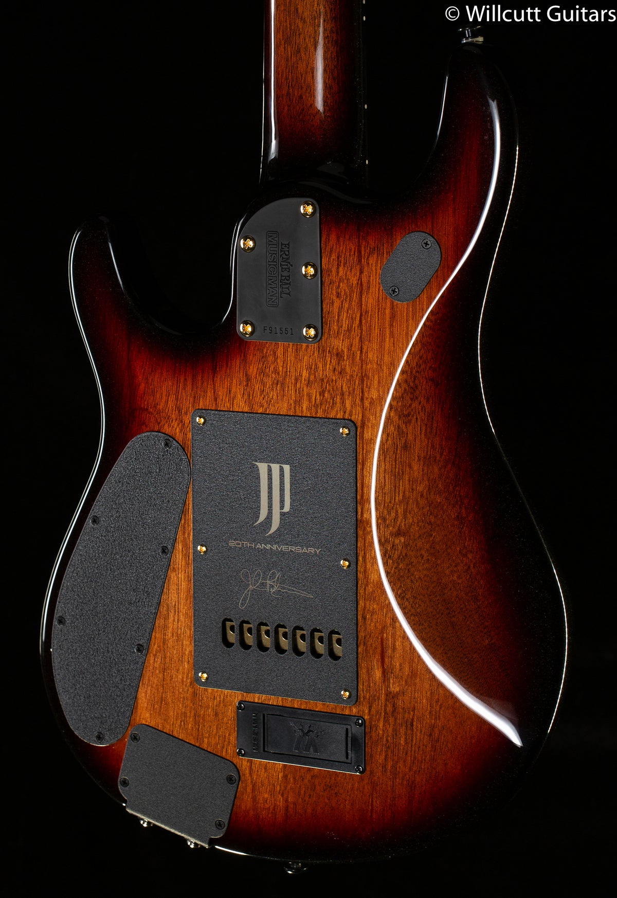 Ernie Ball Music Man Petrucci 7 20th Anniversary Honey Butter