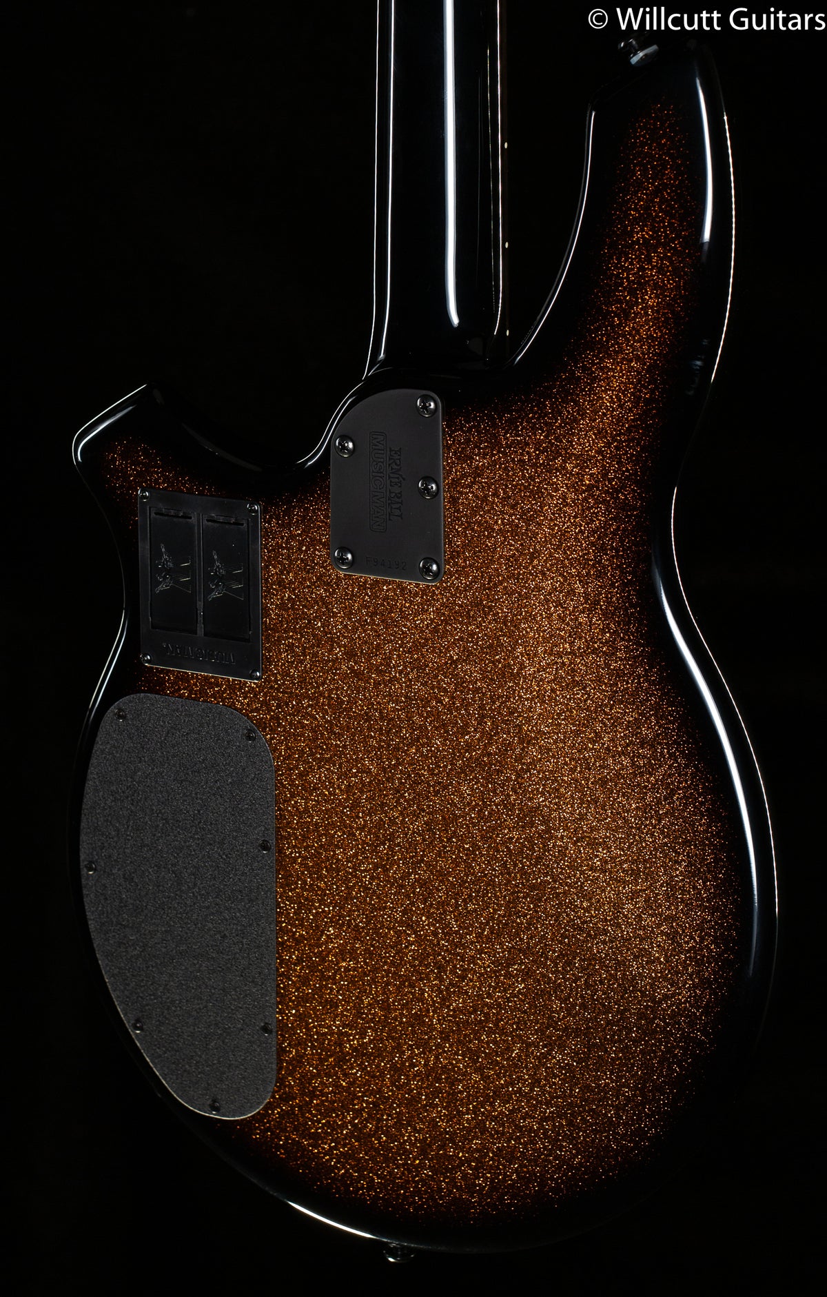 Ernie Ball Music Man Bongo Harvest Orange Bass Guitar (192)