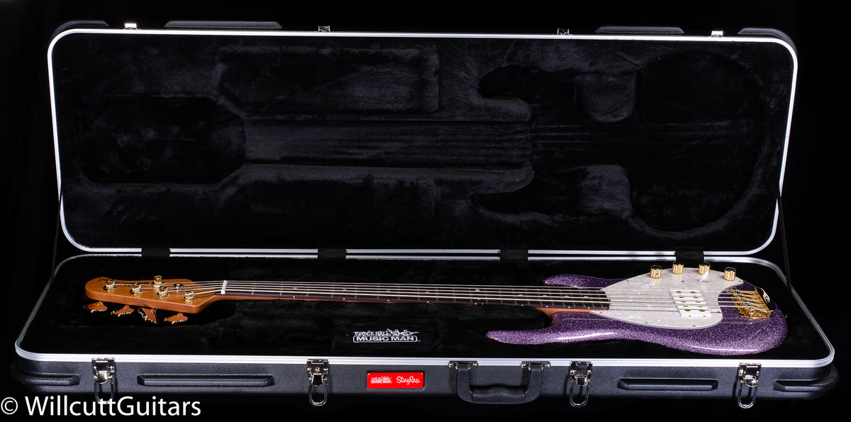 Ernie Ball Music Man StingRay Special 5 Amethyst Sparkle Bass Guitar