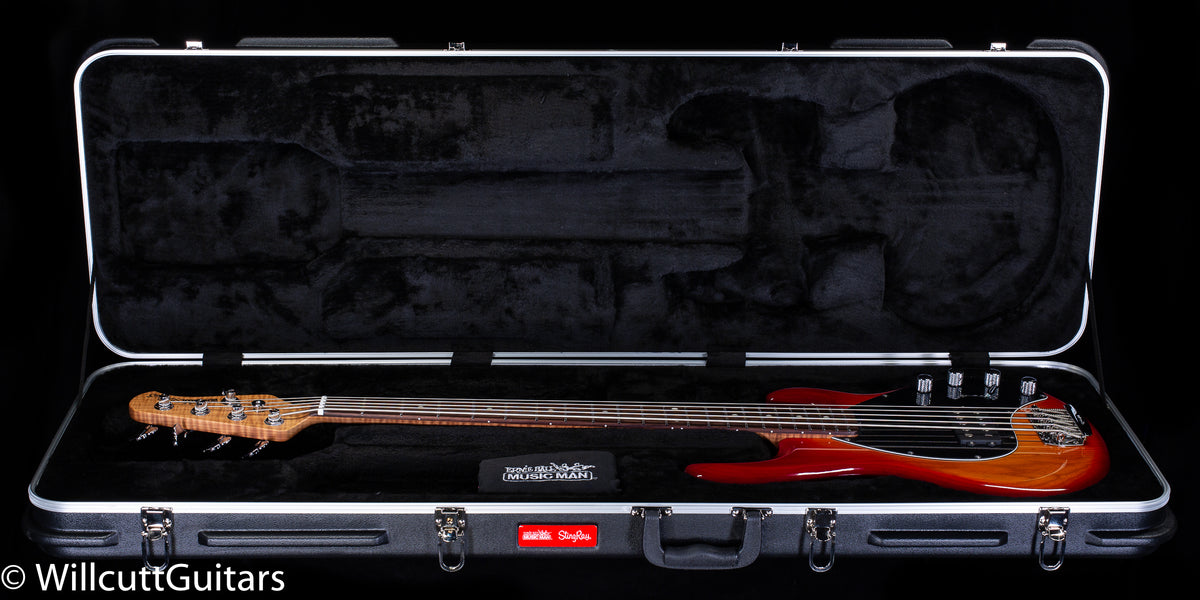 Ernie Ball Music Man StingRay Special 5 H Lava Burst Bass Guitar