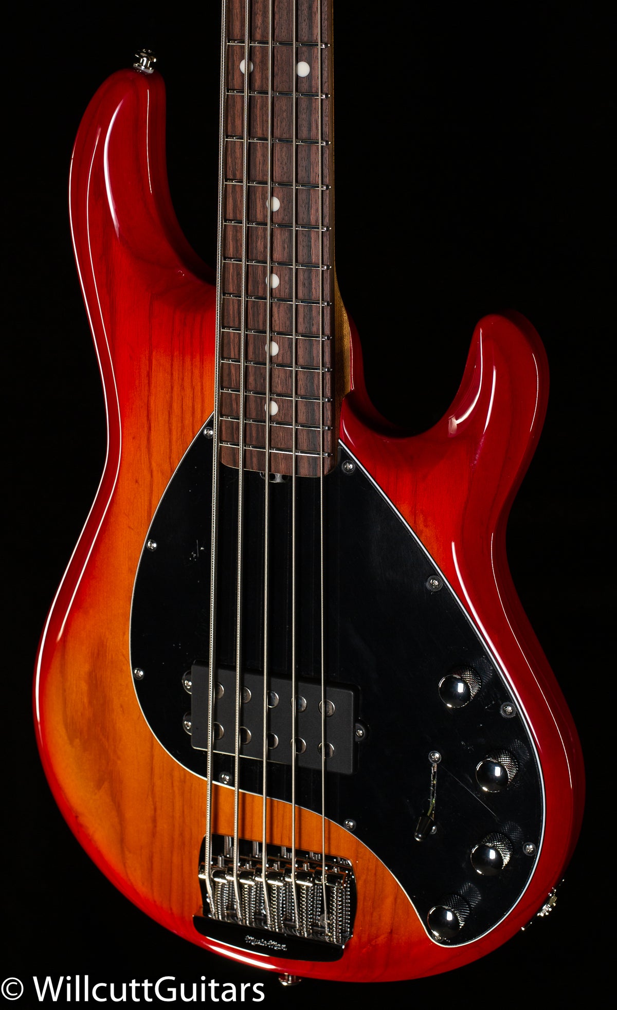Ernie Ball Music Man StingRay Special 5 H Lava Burst Bass Guitar