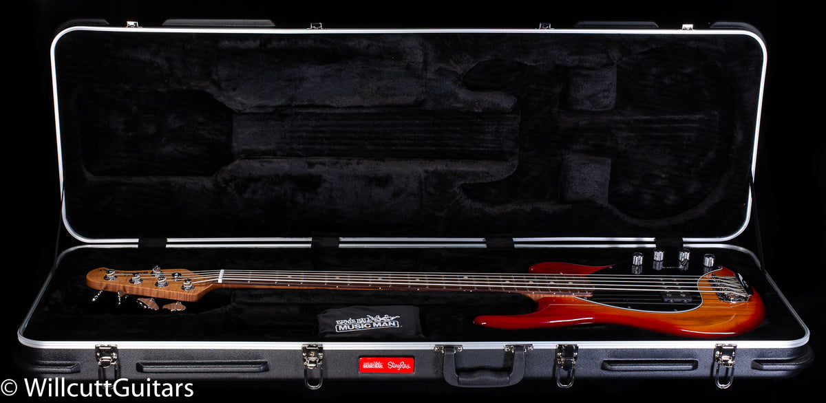 Ernie Ball Music Man StingRay Special 5 H Lava Burst Bass Guitar