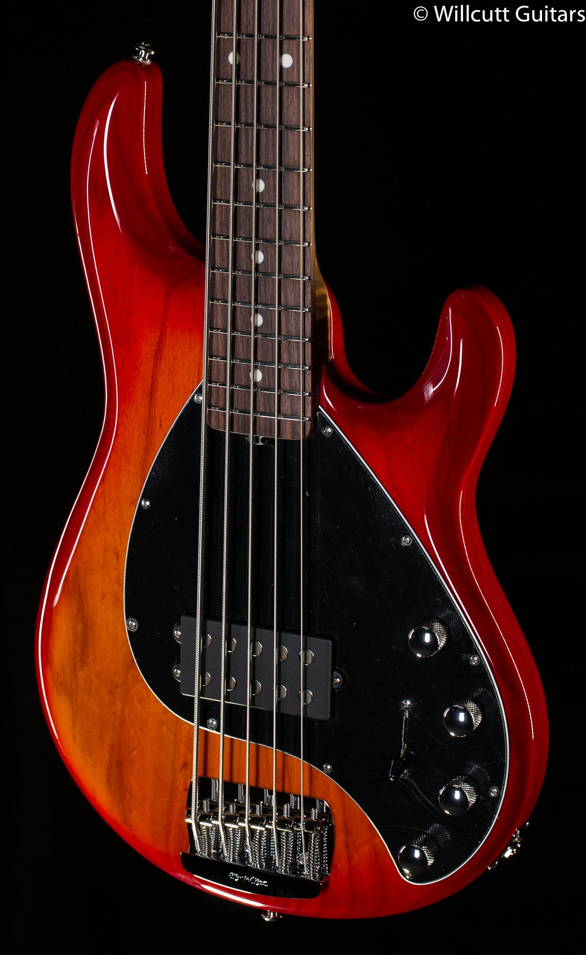 Ernie Ball Music Man StingRay Special 5 H Lava Burst Bass Guitar