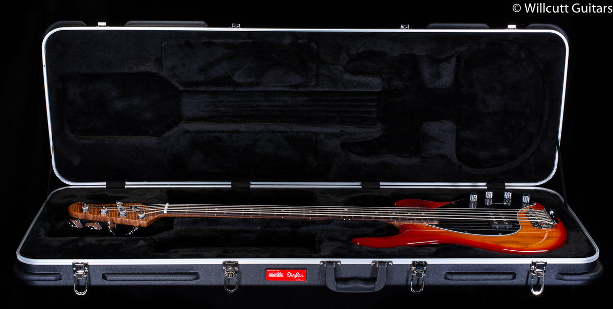 Ernie Ball Music Man StingRay Special 5 H Lava Burst Bass Guitar
