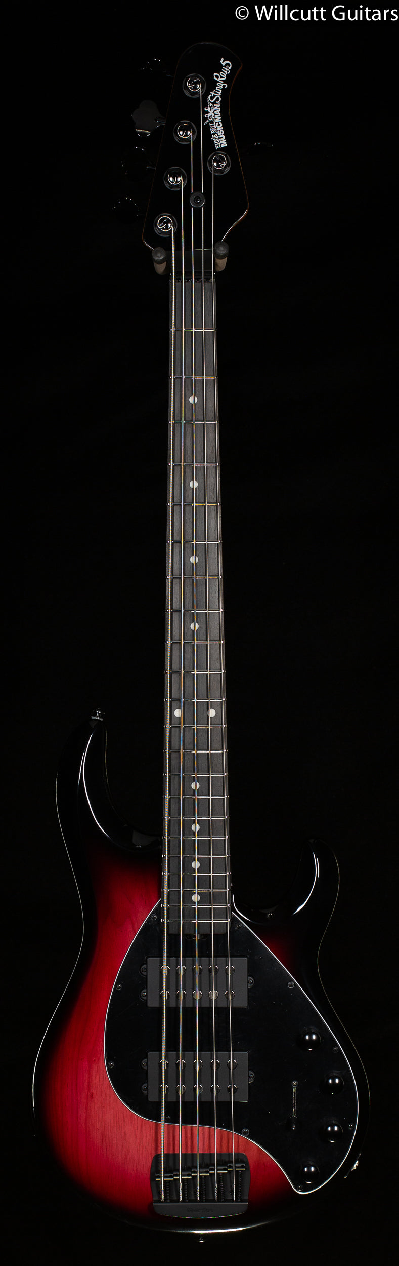 Ernie Ball Music Man Stingray Special 5 HH Raspberry Burst