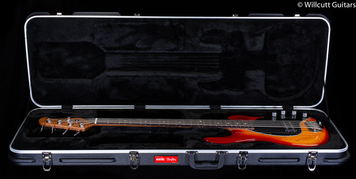 Ernie Ball Music Man StingRay Special 5 H Lava Burst Bass Guitar