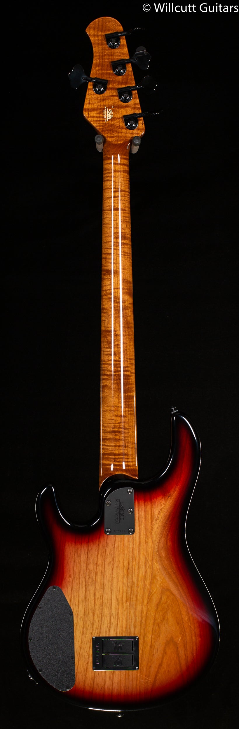 Ernie Ball Music Man StingRay 5 String Bass 35th Anniversary Spalted Sunburst (709)