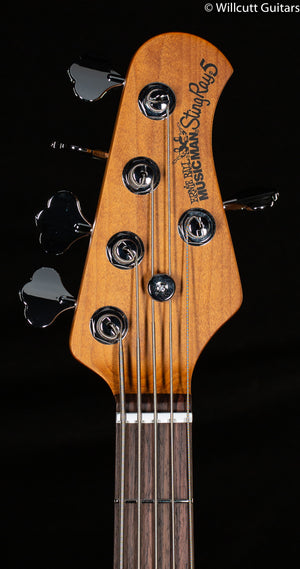 Ernie Ball Music Man Stingray Special 5 HH Burnt Ends (516) Bass Guitar