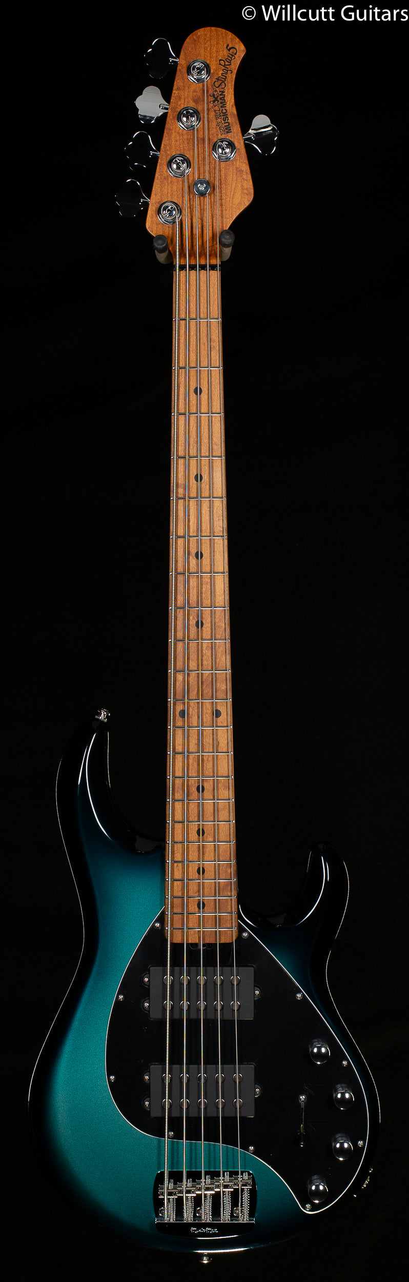 Ernie Ball Music Man StingRay Special 5 HH  Frost Green Pearl (585)