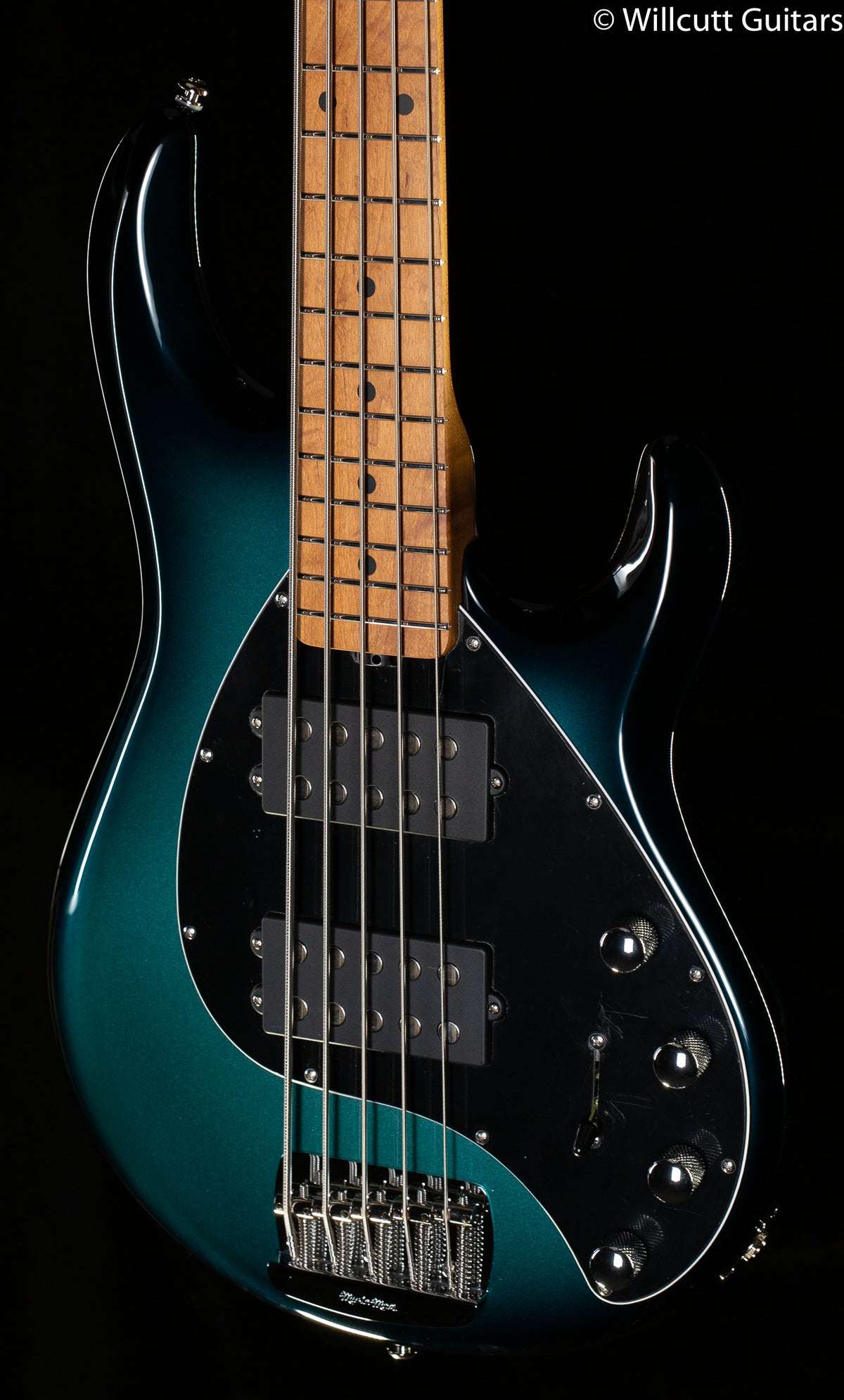 Ernie Ball Music Man StingRay Special 5 HH  Frost Green Pearl (585)