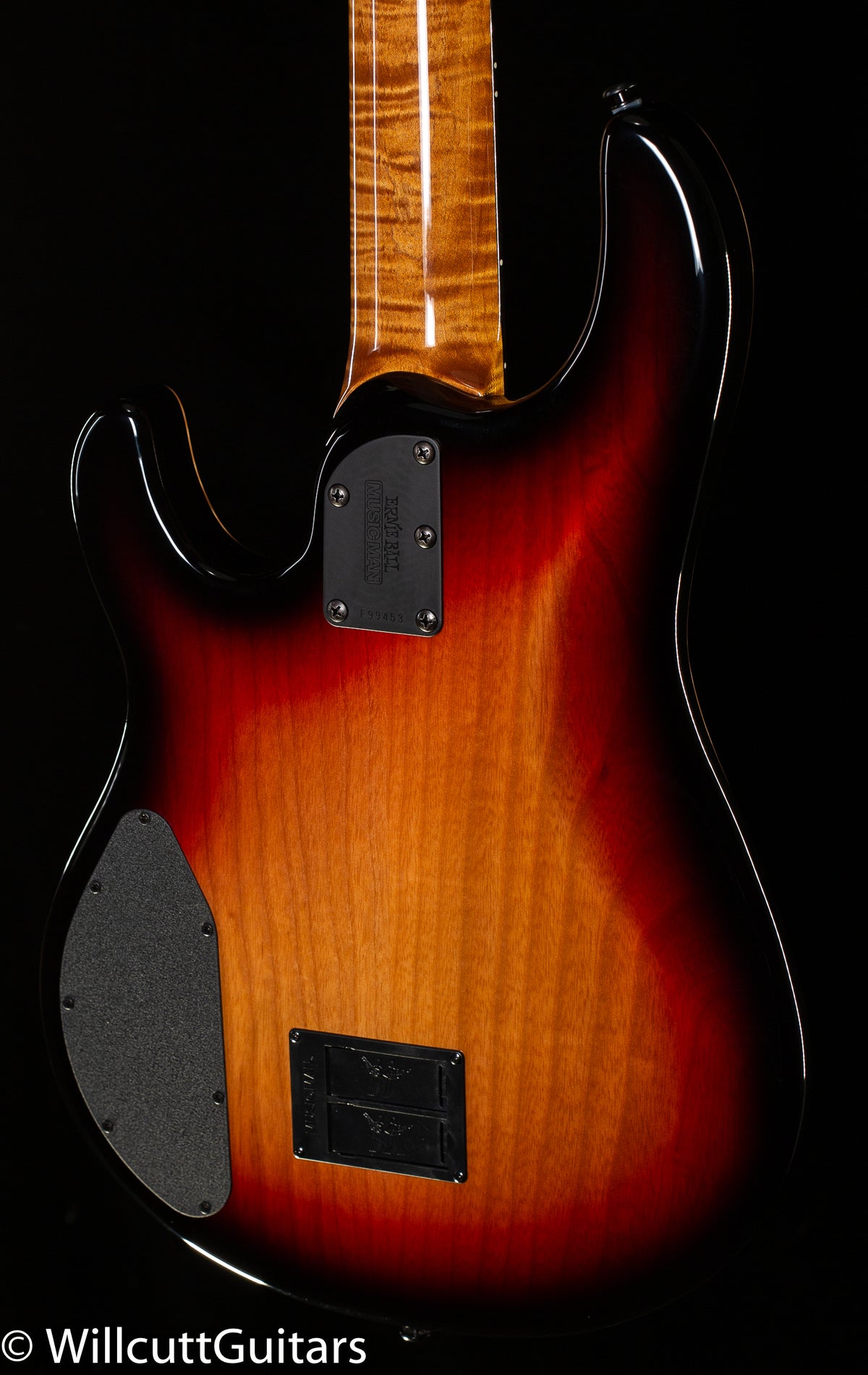 Ernie Ball Music Man StingRay 5 35th Anniversary Spalted Sunburst (453)