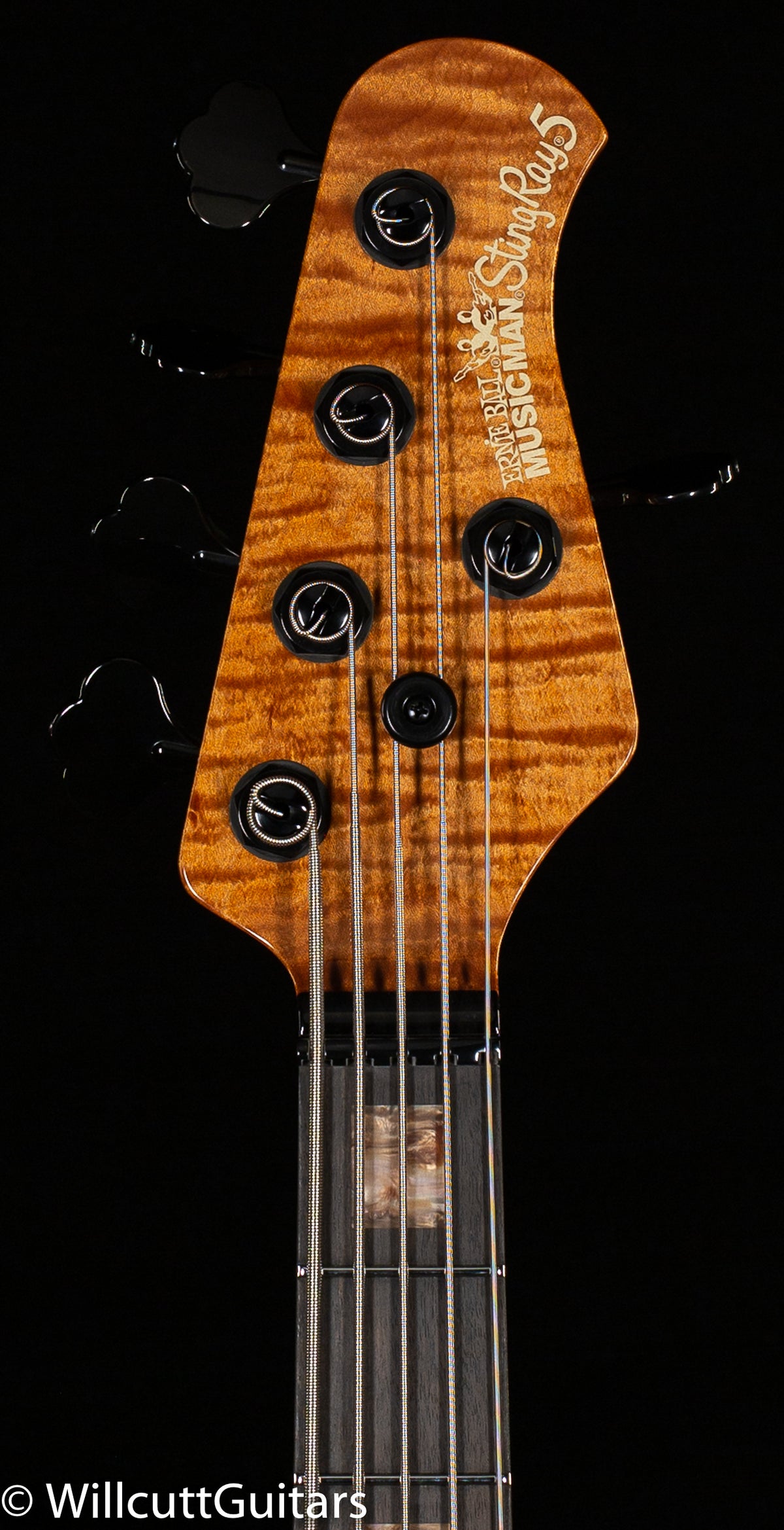 Ernie Ball Music Man StingRay 5 35th Anniversary Spalted Sunburst (453)