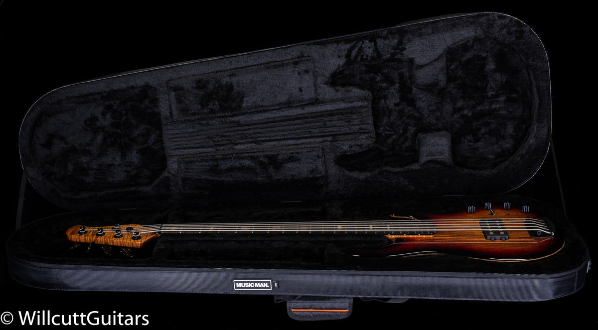 Ernie Ball Music Man StingRay 5 35th Anniversary Spalted Sunburst (453)