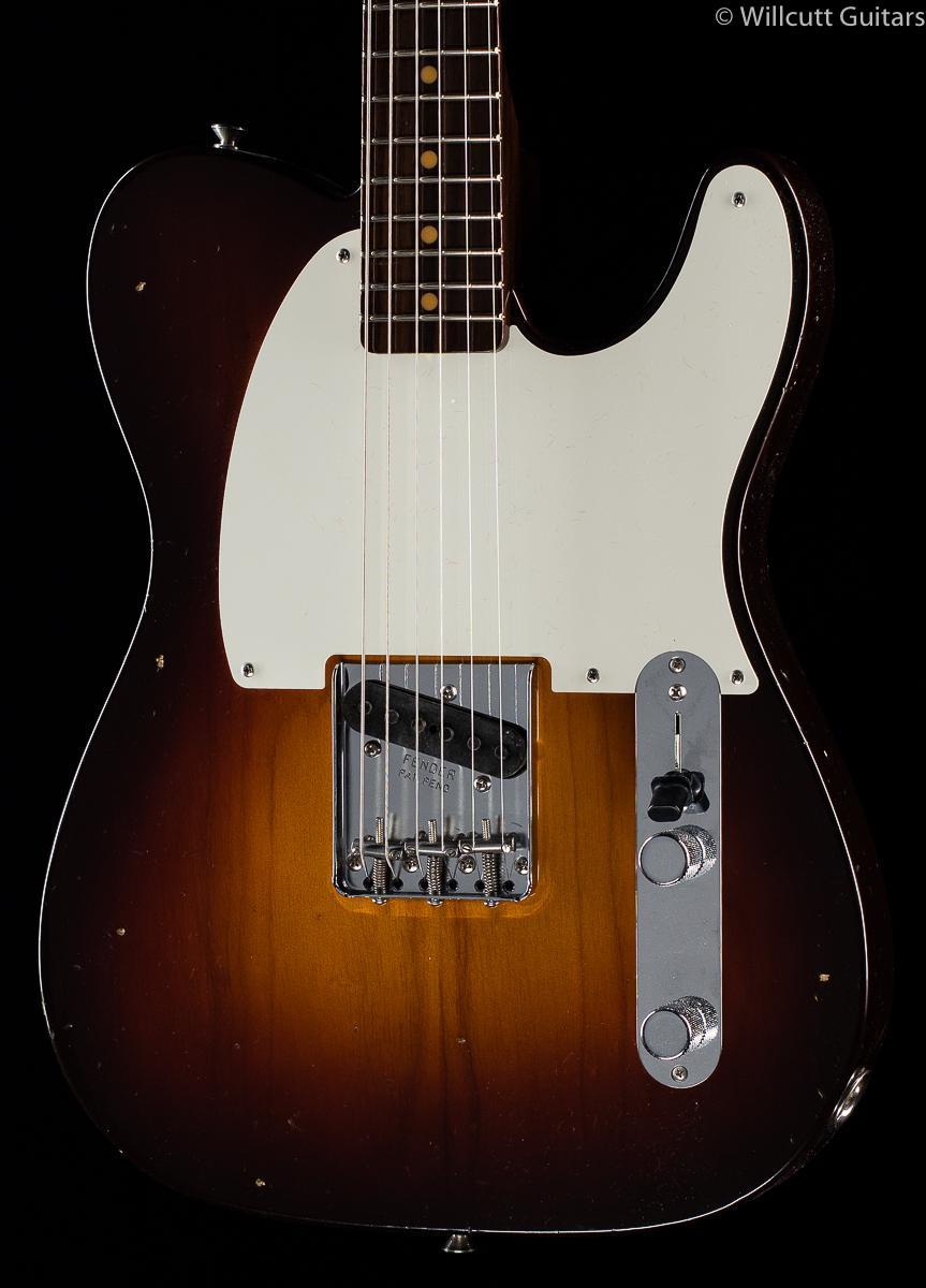 Fender Custom Shop 57 Esquire Journeyman Relic Chocolate 2-Tone Sunburst (702)